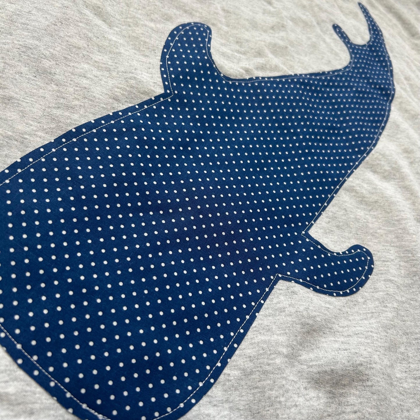 Whale Shark Hoodie | Blue Sewn Fabric | Beachy | See Description For Details