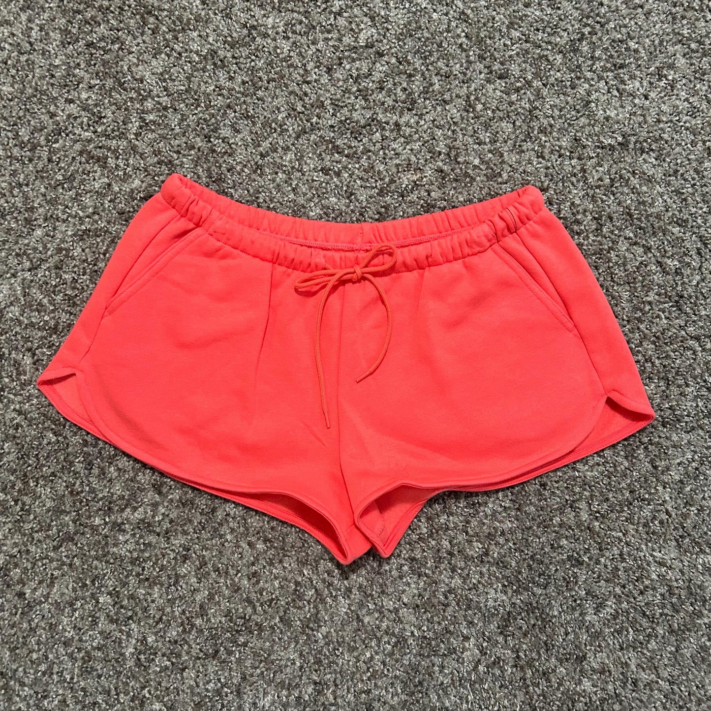 Patchwork Beach Shorts | Blue, Coral, Palm, Aloha Tropical Summer Lounge